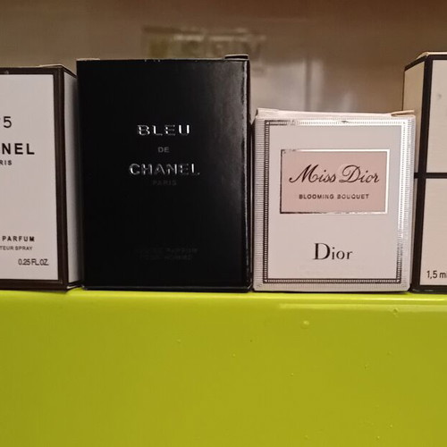 Empty Miniature Perfume Boxes pack of 34 like new