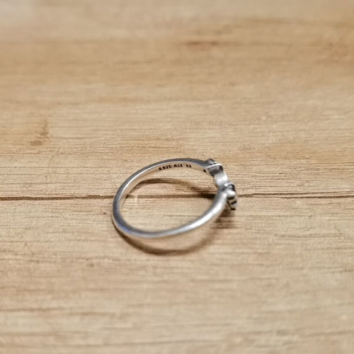 Silver ring 16 mm diameter, 925 hallmark