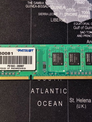 Μνήμη DDR3 Patriot 4GB 1600 MHz μεταχειρισμένη
