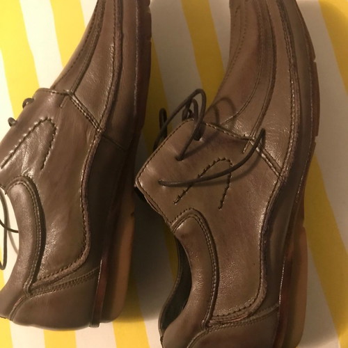 Jagger & Stone men's leather shoes brown new size 42