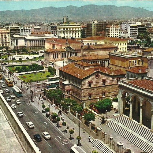 1970-80 ATHENS 10 collectible postcards