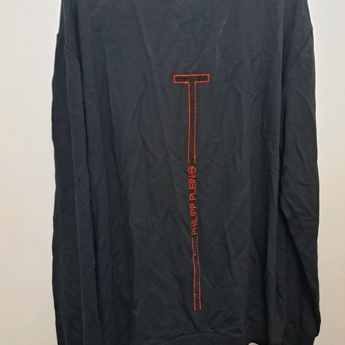 Philipp Plein Homme Luxury Limited Edition Sweatshirt 4XL new, black and red