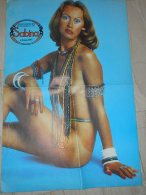 Αφίσα Sabina μεταχειρισμένη, διαστάσεις 64x43cm
