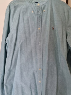 Ralph Lauren women's shirt with modified Mao collar