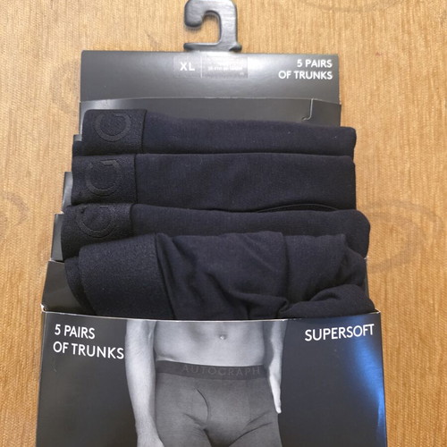 Men's boxers Supersoft line Marks & Spencer XL 4 pairs new