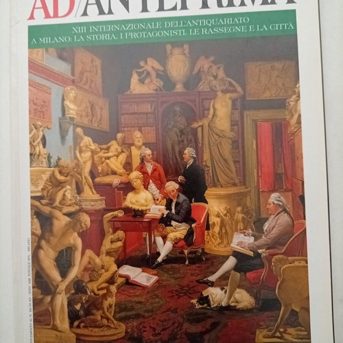 Ad Anteprima Magazine 1995 like new, vintage art and design