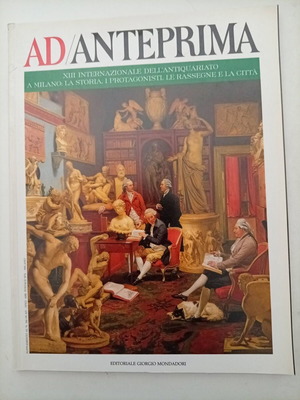 Ad Anteprima Magazine 1995 like new, vintage art and design