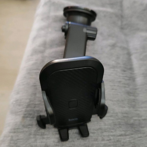 Car phone holder for all mobiles new with adhesive and adjustable back