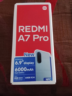 Redmi A7 Pro 4/64GB καινούργιο, μαύρο, Android, Dual SIM