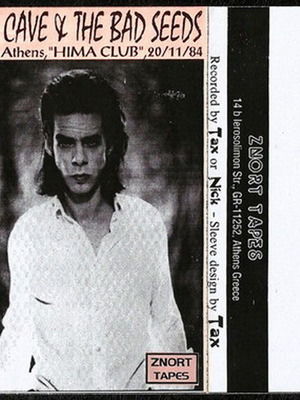 NICK CAVE & BAD SEEDS - Σπάνια κασέτα Live (Hima 84)