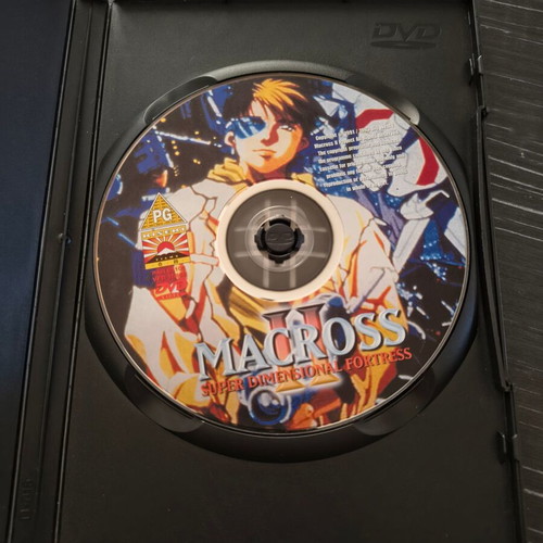 Macross II Super Dimensional Fortress DVD like new, anime classic sci-fi