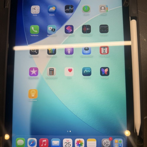Apple iPad A16 6GB/128GB Wi-Fi Silver with case and pen