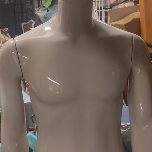 Male Display Torso Mannequin used with base
