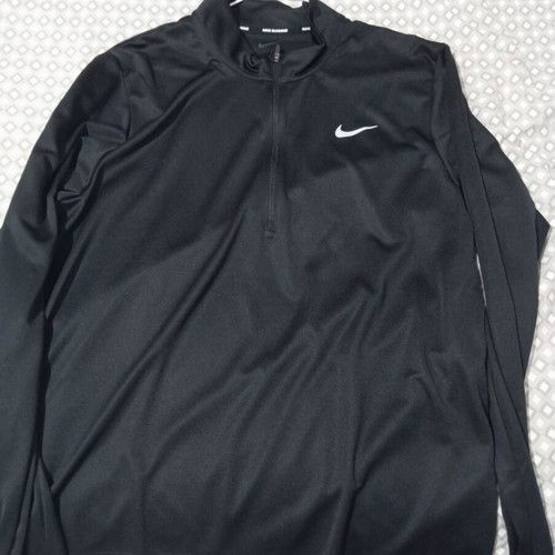 Nike half zip dri fit long sleeve top size large, like new