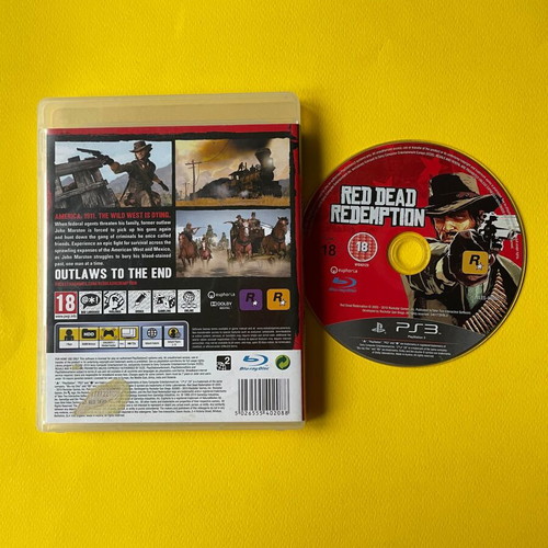 Red Dead Redemption PS3 like new, action adventure game