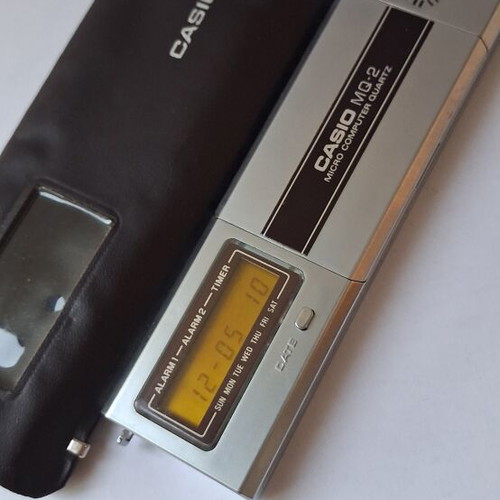 Casio MQ-2 Micro Computer Quartz calculator like new with case