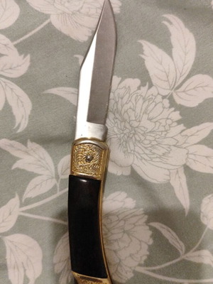 Folding knife used