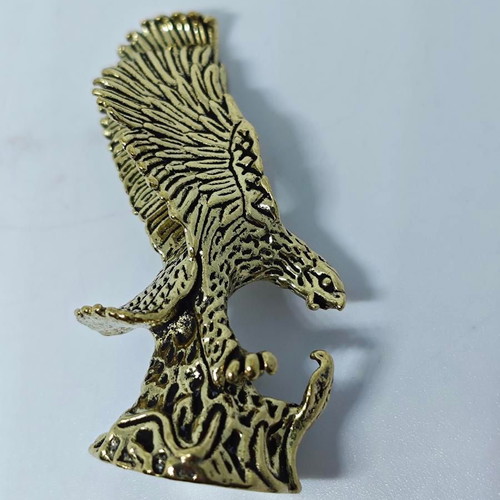 Brass decorative eagle figurine like new