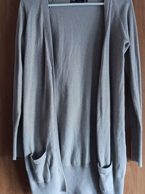 Zara women's cardigan size L like new, beige