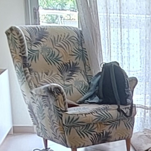 IKEA Tropical Print Armchair like new