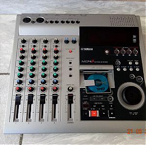 Yamaha MD4S 4 Track Multitrack Minidisc Recorder w cable Japan -As Is –TGHM