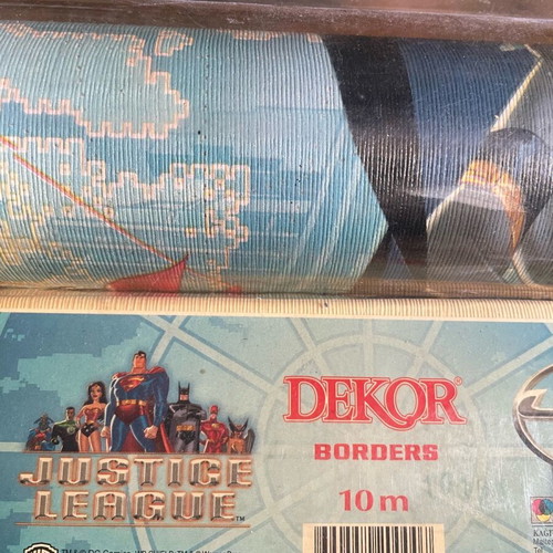 Justice League decor roll new for wall 10 meters