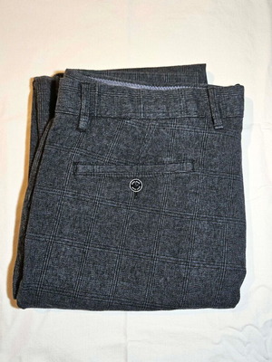 Joop! Jeans men's gray checkered pants XL like new