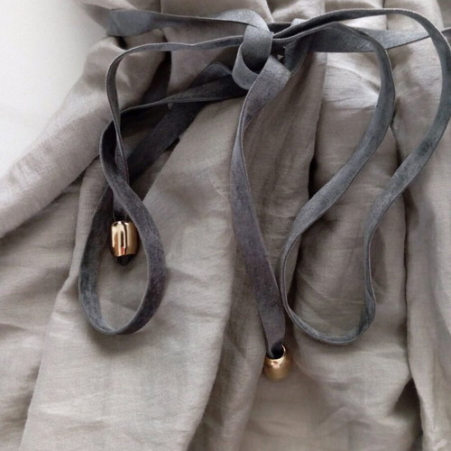 BSB shirt like new cigar color with belt, size S