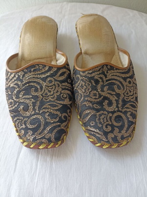 Vintage Handmade Slippers - 1960s