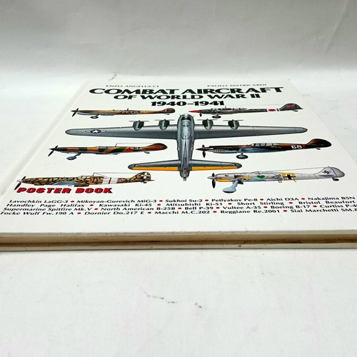 Combat Aircraft of World War II 1940-1941 poster book like new