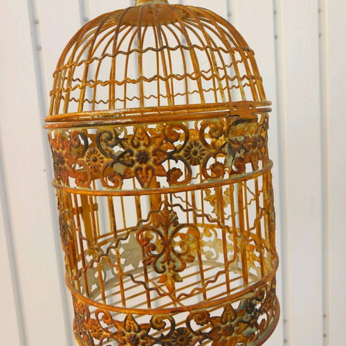 Decorative birdcage new, height 30 cm, perimeter 60 cm