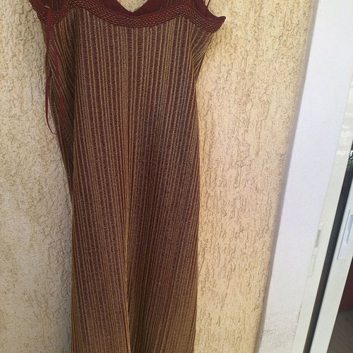Zara dress knitted gold metallic, like new, limited edition, Small