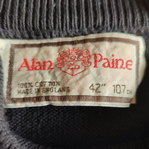 Alan Paine wool sweater used
