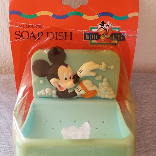 Disney Mickey Mouse Vintage Soap Dish 90s, sealed