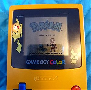 Gameboy Color Pikachu edition