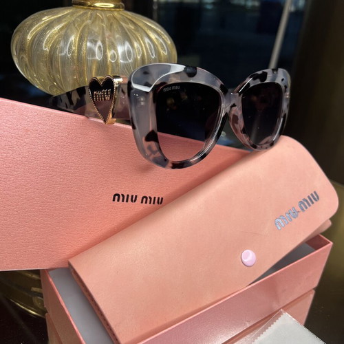 Miu Miu Women's Sunglasses new, gray