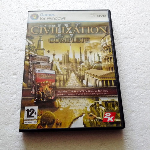 Sid Meier's Civilization IV Complete PC CD-ROM used