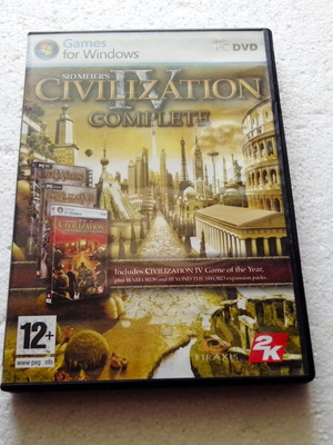 Sid Meier's Civilization IV Complete PC CD-ROM μεταχειρισμένο