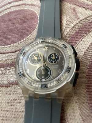 Ρολόι Swatch 2008 σαν καινούργιο, γκρι