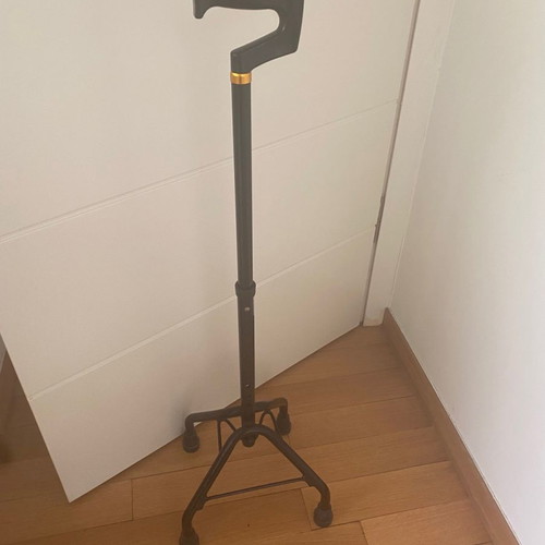 Tetrapod cane walking stick used, aluminum AC-261 alpacare