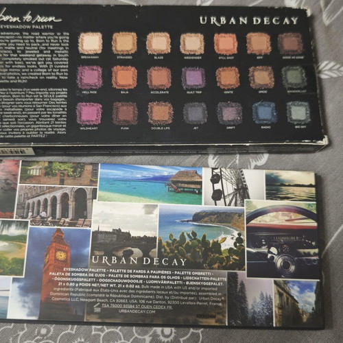 Urban Decay Born to Run Eyeshadow Palette like new