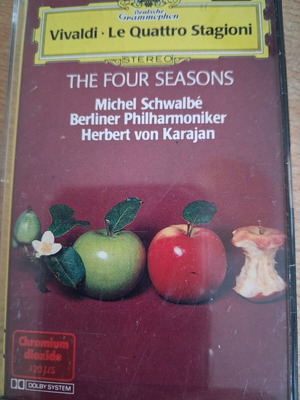 Antonio Vivaldi Le Quattro Stagioni cassette tape like new, classical