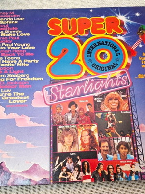 Super 20 International Starlights LP βινύλιο άλμπουμ