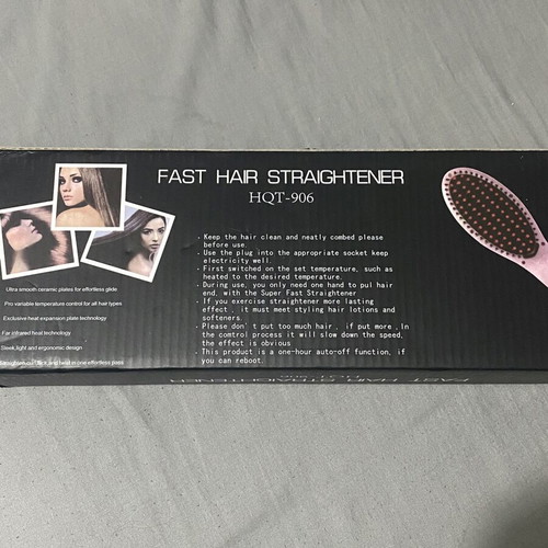 Hair Straightening Comb new, heats up to 230 degrees