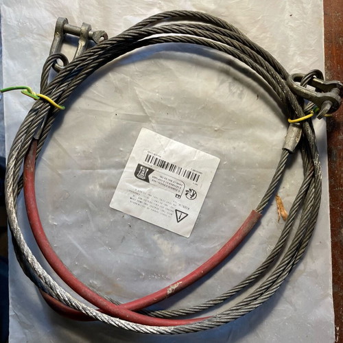 Car towing wire rope used
