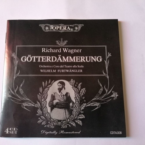 Opera Gotterdammerung Richard Wagner 4cd used, classical music