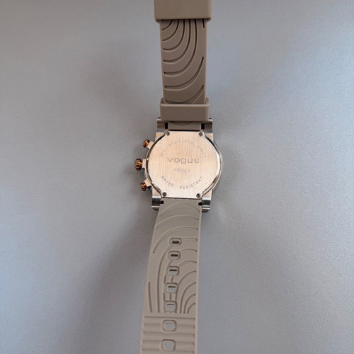 Vogue women's watch like new, beige and brown