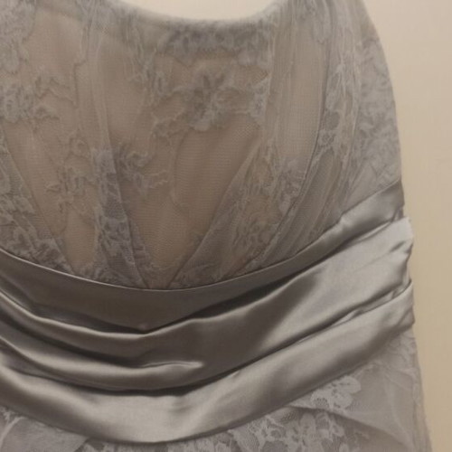Zic Zac Strapless Dress Like New For Baptism Or Wedding