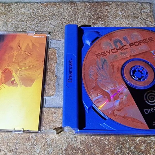 Psychic Force 2012 Sega Dreamcast game used with manual
