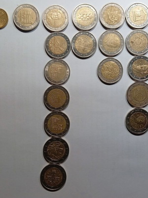 Συλλογή νομισμάτων ευρώ με καινούριο άλμπουμ δώρο 480 θέσεων